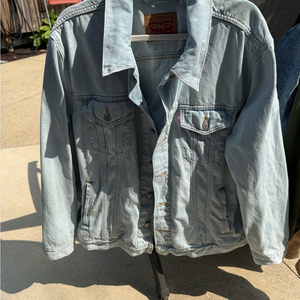 Levi's Pale Blue Denim Trucker Jacket